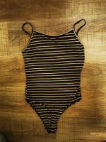 Gestreifter Body Gr. M\L schwarz/beige, Tally weijl